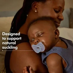Medela - chupeta de bebê 2Pk, azul/transparente Hot