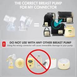 Medela - Conectores PersonalFit compatíveis com bomba tira leite avançada Pump in Style Sale