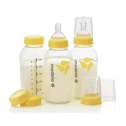 Medela - Conjunto de mamadeiras para leite materno de 8 onças Discount