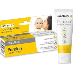 Medela - Creme para mamilos de lanolina Purelan para amamentação 1,3 onças Clearance