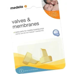 Medela - Válvulas e membranas sobressalentes 2Pk (peça sobressalente) Fashion