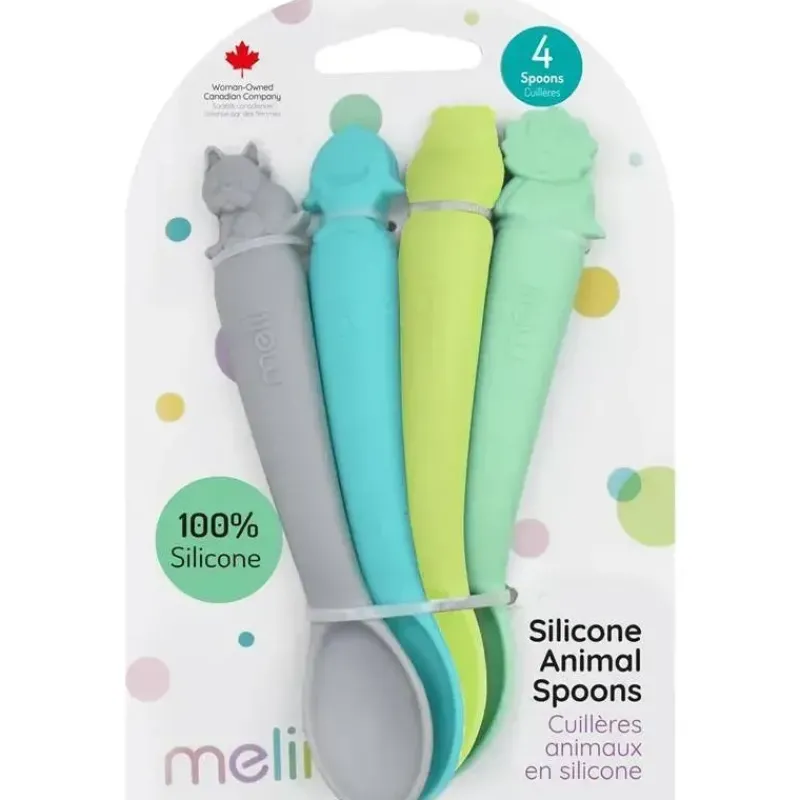 melii__colheres__silicone_SKUhumnvK19_0.webp Melii - colheres 100% silicone, alimentação para bebês e crianças pequenas, sem BPA, conjunto de 4 peças, tubarão, dinossauro, buldogue e urso Online