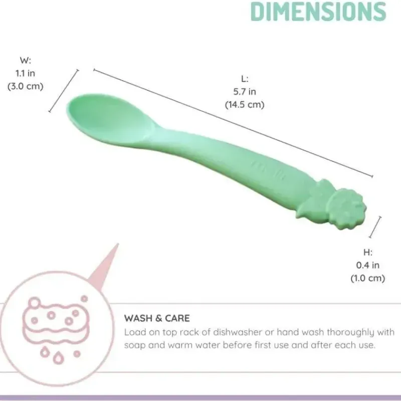 melii__colheres__silicone_SKUhumnvK19_3.webp Melii - colheres 100% silicone, alimentação para bebês e crianças pequenas, sem BPA, conjunto de 4 peças, tubarão, dinossauro, buldogue e urso Online