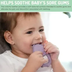 Melii - Mordedores para bebês, 100% silicone de qualidade alimentar, múltiplas texturas, sem BPA, unicórnio e gato Best