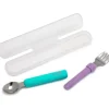Melii - 2Pk Blue &amp; Purple Spork On The Go Outlet