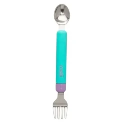 Melii - 2Pk Blue & Purple Spork On The Go Outlet