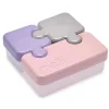 Melii - Recipiente de armazenamento de alimentos Puzzle Bento Box com 3 compartimentos Clearance