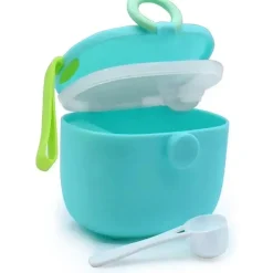Melii - Recipiente de armazenamento de fórmulas para bebês com colher integrada, capacidade de 400ml / 13,5 onças, azul Online