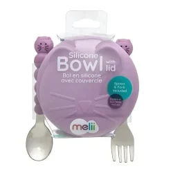 Melii - tigela de silicone para gatos com tampa e utensílios Sale