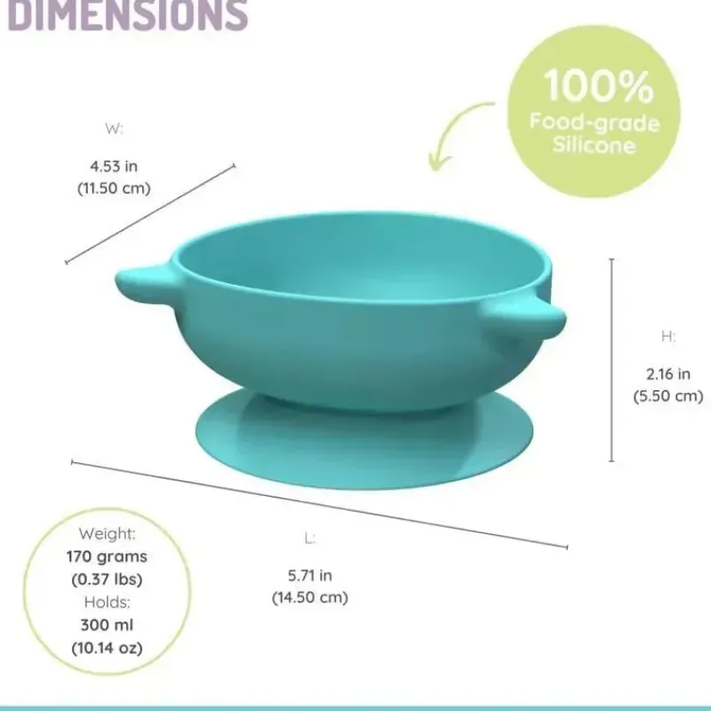 melii__ventosas_de_silico_SKUbYAAIxfD_1.webp Melii - Ventosas de silicone para bebês e crianças pequenas, 10,1 onças - pacote com 2, azul tubarão Best