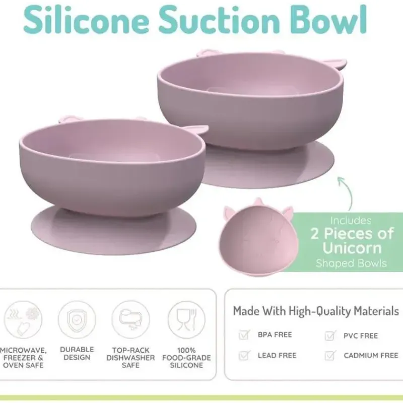 melii__ventosas_de_silico_SKUwDpyOmoZ_1.webp Melii - Ventosas de silicone para bebês e crianças pequenas, 10,1 onças - pacote com 2, unicórnio rosa Hot