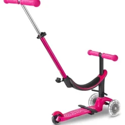 Micro Kickboard - rodas LED Mini2Grow, scooter 4 em 1, para crianças de 1 a 6 anos, rosa Fashion
