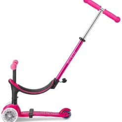 Micro Kickboard - rodas LED Mini2Grow, scooter 4 em 1, para crianças de 1 a 6 anos, rosa Fashion