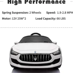 Millennium Baby - Maserati Branco Licenciado Best