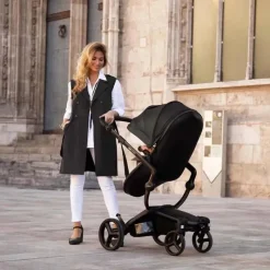 Mima - Carrinho Xari Max, Preto/Camelo/Preto Clearance