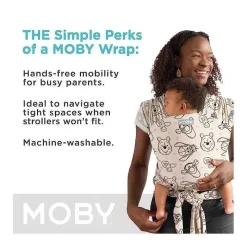 Moby Featherknit Wrap - Winnie The Pooh & Pals Hot