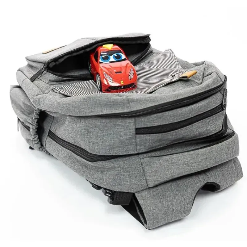 mochila_primo_passi__pert_SKUxX3ZYxsM_11.webp Primo Passi Mochila - PerTutti Baby Fraldas Mochila, Preto Melange Clearance