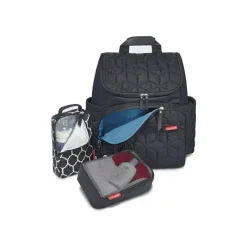 Skip Hop Mochila - Bolsa de Fraldas Forma, Preta Fashion
