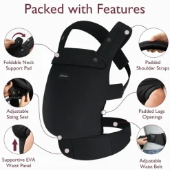 Momcozy - Baby Carrier Newborn To Toddler, Black Hot