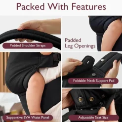 Momcozy - Baby Carrier Newborn To Toddler, Black Hot