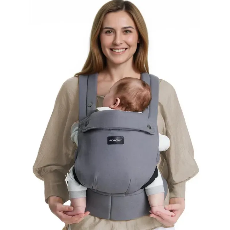 momcozy__baby_carrier_new_SKUcMyDwDm4_0.webp Momcozy - Baby Carrier Newborn To Toddler, Grey Clearance
