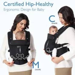 Momcozy - Baby Carrier Newborn To Toddler, Mesh Black Outlet