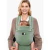 Momcozy - Baby Carrier With Natural Cotton Linen, Sage Green Discount