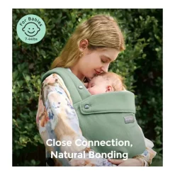 Momcozy - Baby Carrier With Natural Cotton Linen, Sage Green Discount