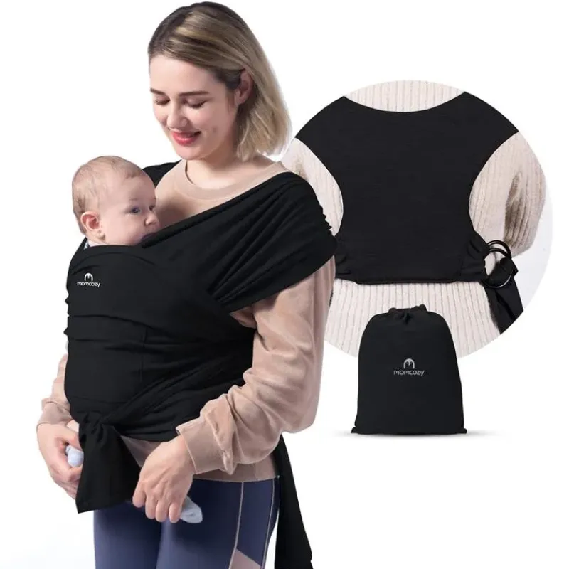 momcozy__baby_wrap_carrie_SKUhGgAKF1i_0.webp Momcozy - Baby Wrap Carrier, Black Hot