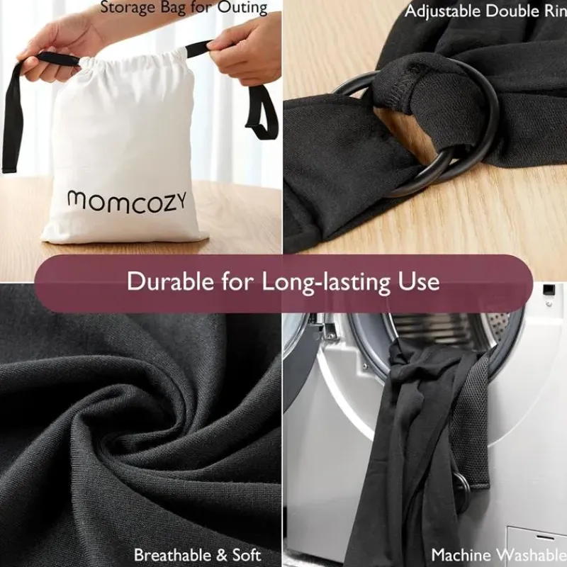 momcozy__baby_wrap_carrie_SKUhGgAKF1i_1.webp Momcozy - Baby Wrap Carrier, Black Hot