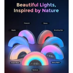 Momcozy - Dreamsync Smart Baby Sound Machine, Rainbow Light & App Control Clearance