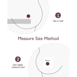 Momcozy - Inserção de flange 17 mm para M5 Outlet