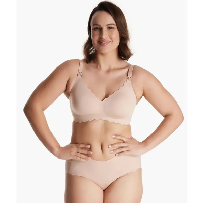 momcozy__seamless_floral__SKUBhe9Scuk_0.webp Momcozy - Seamless Floral Push Up Nursing Bra, Oyster Pink Hot