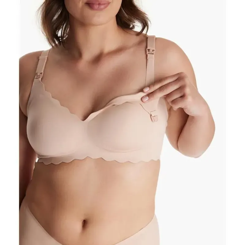 momcozy__seamless_floral__SKUBhe9Scuk_2.webp Momcozy - Seamless Floral Push Up Nursing Bra, Oyster Pink Hot