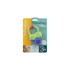 Infantino Mordedor Vibratório 3M+, Cores Podem Variar, Pacote 1 Outlet