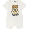 Moschino Baby - Onesie Com Urso Honey Pot Onsie Estampa Gráfica, Nuvem Discount