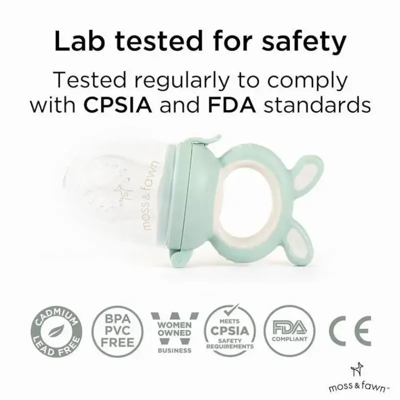 moss_ampamp_fawn__aliment_SKUb4o2kCKe_5.webp Moss u0026 Fawn Moss & Fawn - Alimentador de forragem, brinquedo de dentição de comida para bebê congelada de silicone calmante, samambaia Online