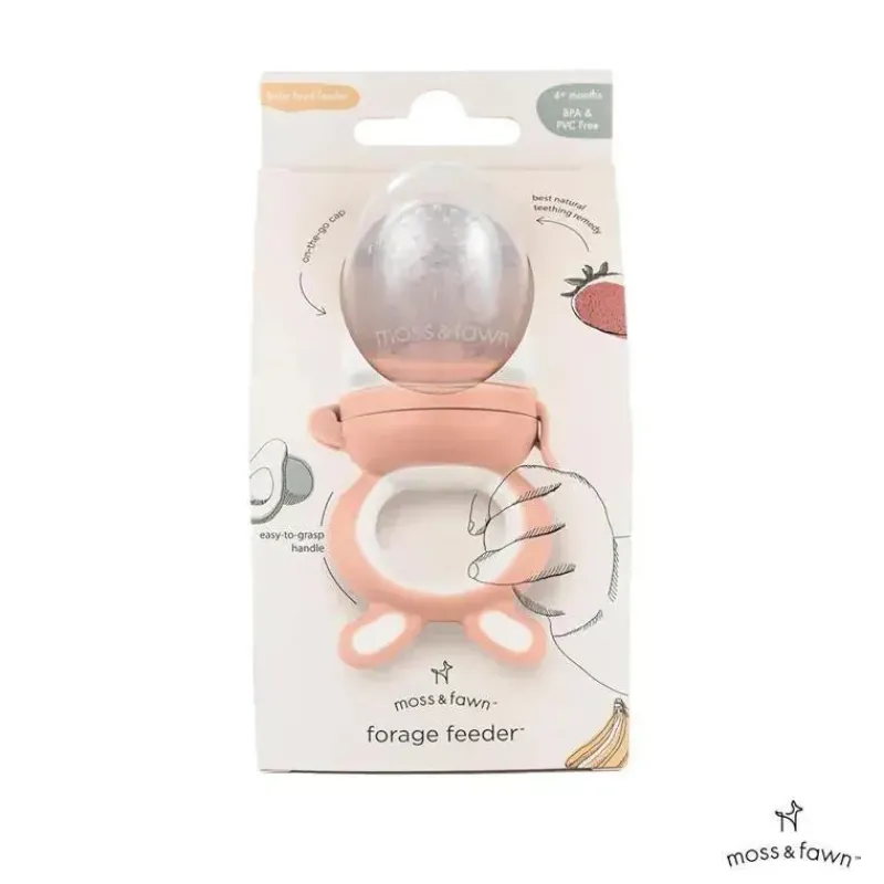 moss_ampamp_fawn__aliment_SKUn9s5mPhj_1.webp Moss u0026 Fawn Moss & Fawn - Alimentador de forragem, brinquedo de dentição de comida para bebê congelada de silicone calmante, Bloom Hot