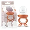 Moss u0026 Fawn Moss &amp; Fawn - Alimentador de forragem, brinquedo de dentição de comida para bebê congelada de silicone calmante, terracota New