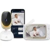 Motorola - Monitor de bebê VM85 Indoor WiFi Vídeo com câmera e luz ambiente Fashion