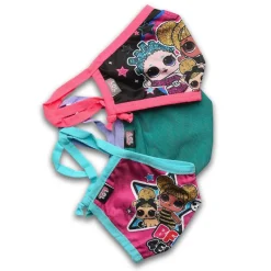 L.O.L Máscara LOL Kids 3Pk New