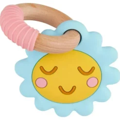 Mud Pie - Anel de Dentição de Flor New