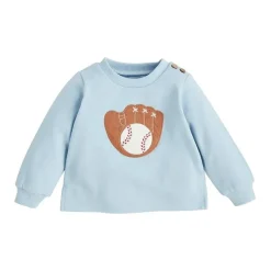Mud Pie - Baby Boy Baseball Applique Pullover Sale