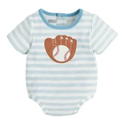Mud Pie - Baby Boy Baseball Crawlers Clearance