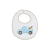 Mud Pie - Baby Boy Blue Truck Bib Hot