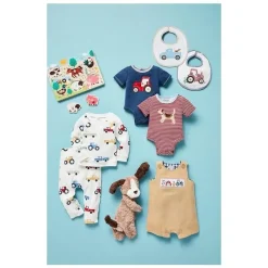Mud Pie - Baby Boy G Dog Farm Crawler Online