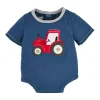 Mud Pie - Baby Boys Tractor Farm Crawler, 3/6M Best