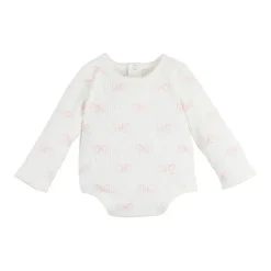 Mud Pie - Baby Girl Bow Print Crawler Sale