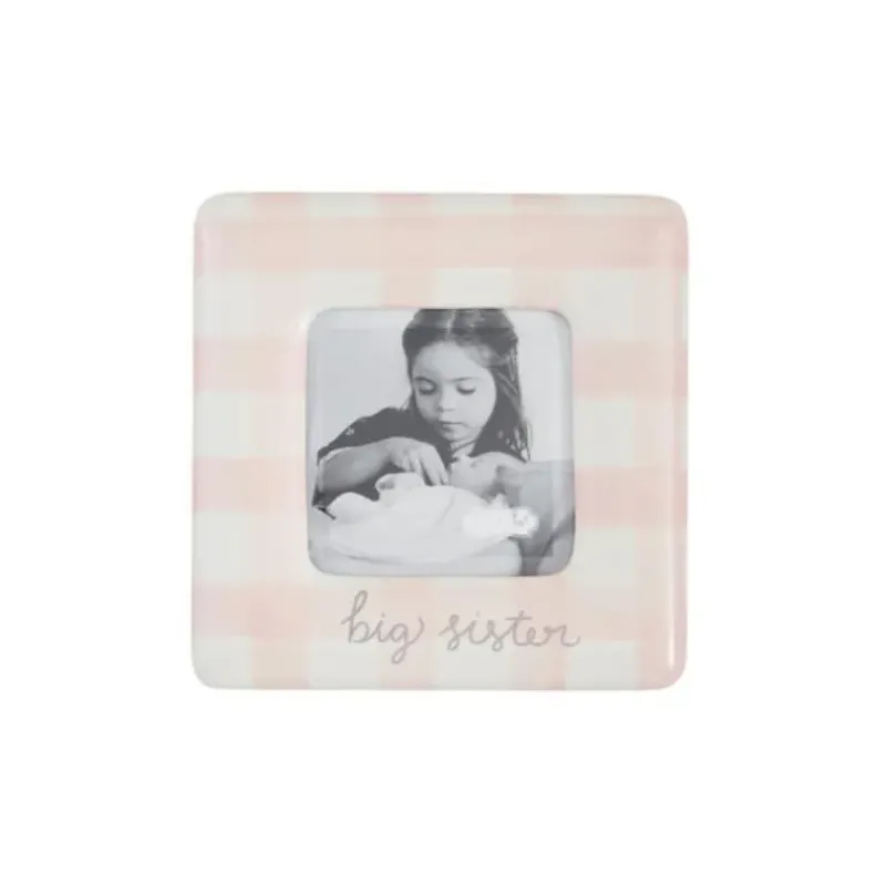 mud_pie__baby_girl_gingha_SKUPqbIutVj_0.webp Mud Pie - Baby Girl Gingham Big Sis Frame Best