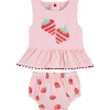 Mud Pie - Baby Girl Strawberry Two-Piece Swimsuit New